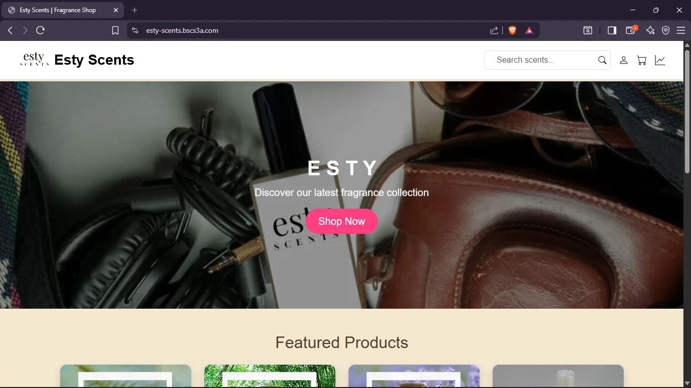 Modern ecommerce storefront with product cards, shopping flow, and conversion-focused UI.